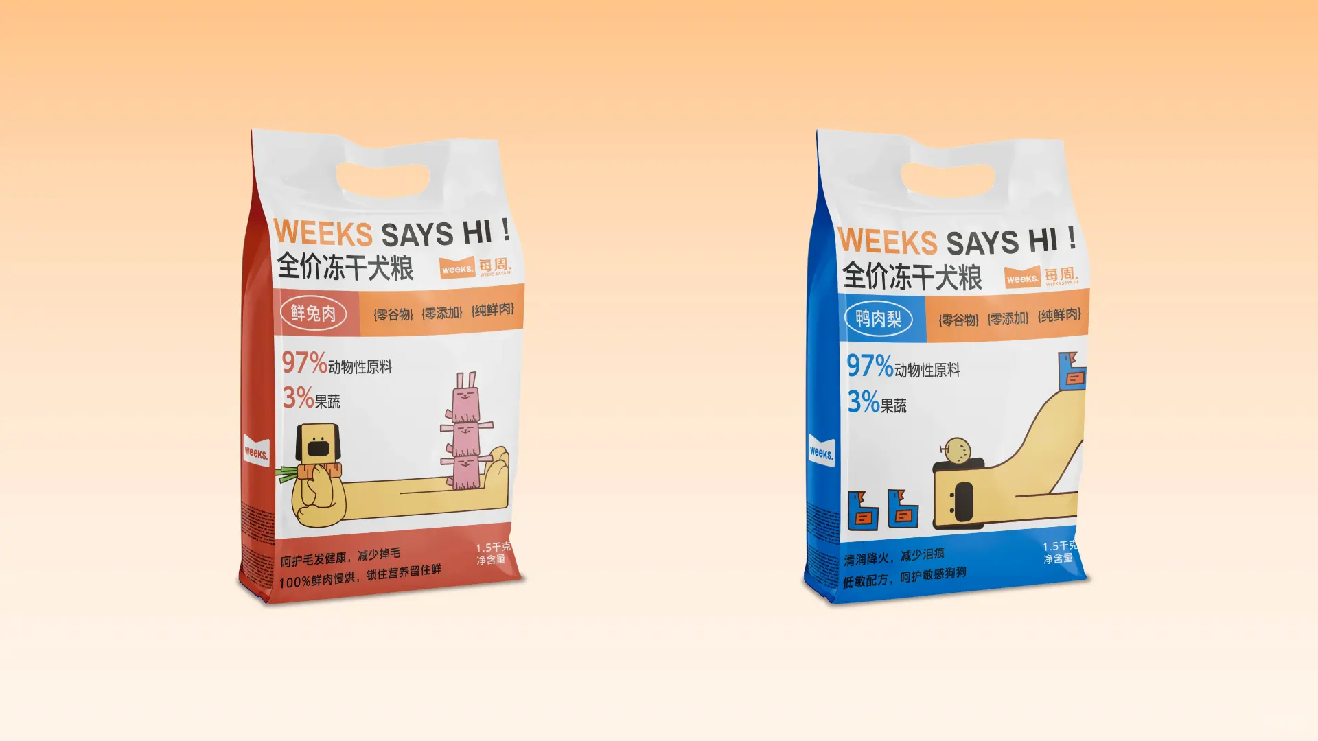 宠物品牌设计提案/每周.狗狗食品店?