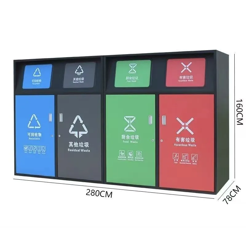 垃圾分类难题何解？高品质户外垃圾箱