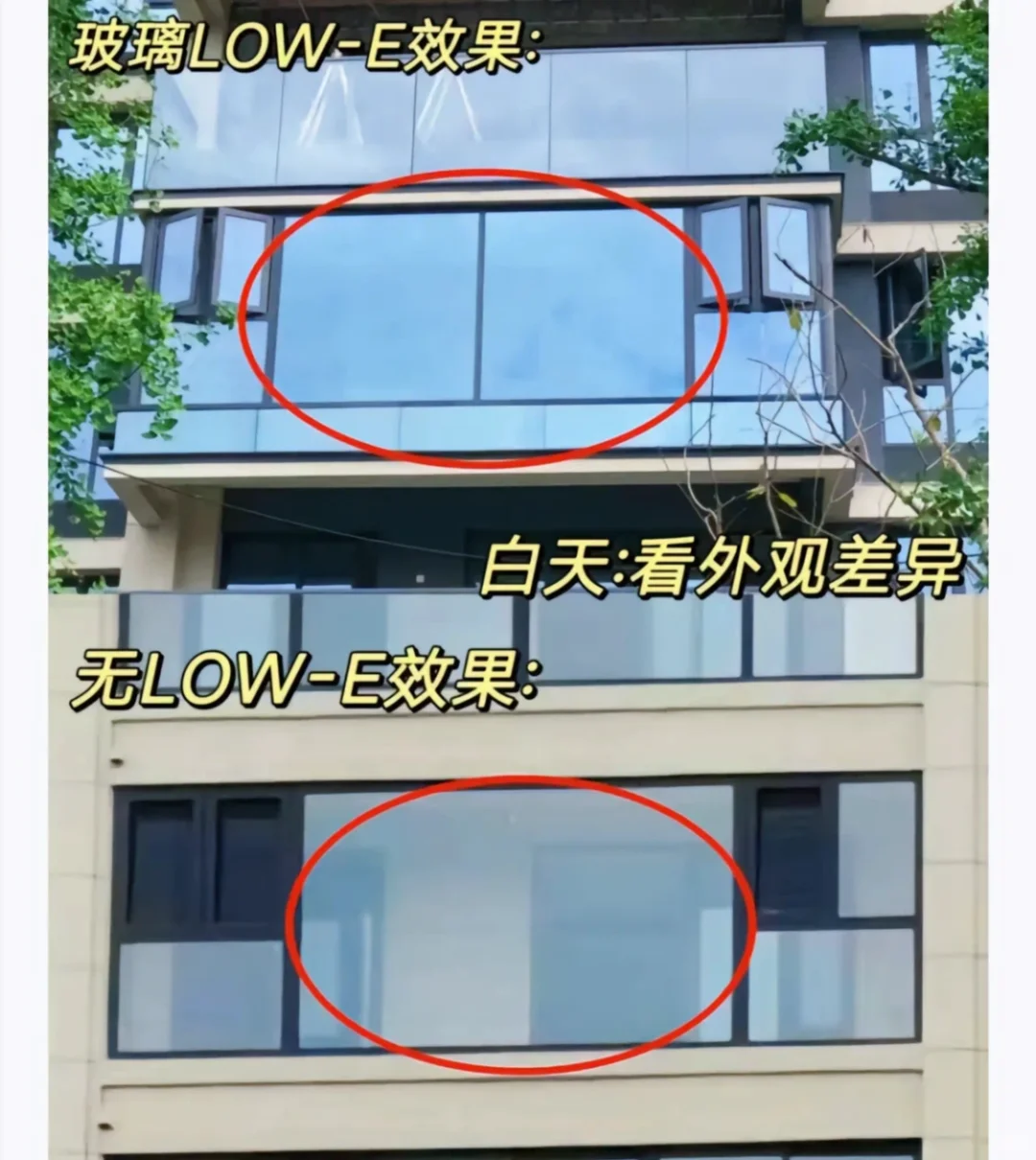 lowe玻璃这样看你就知道区别在哪里了