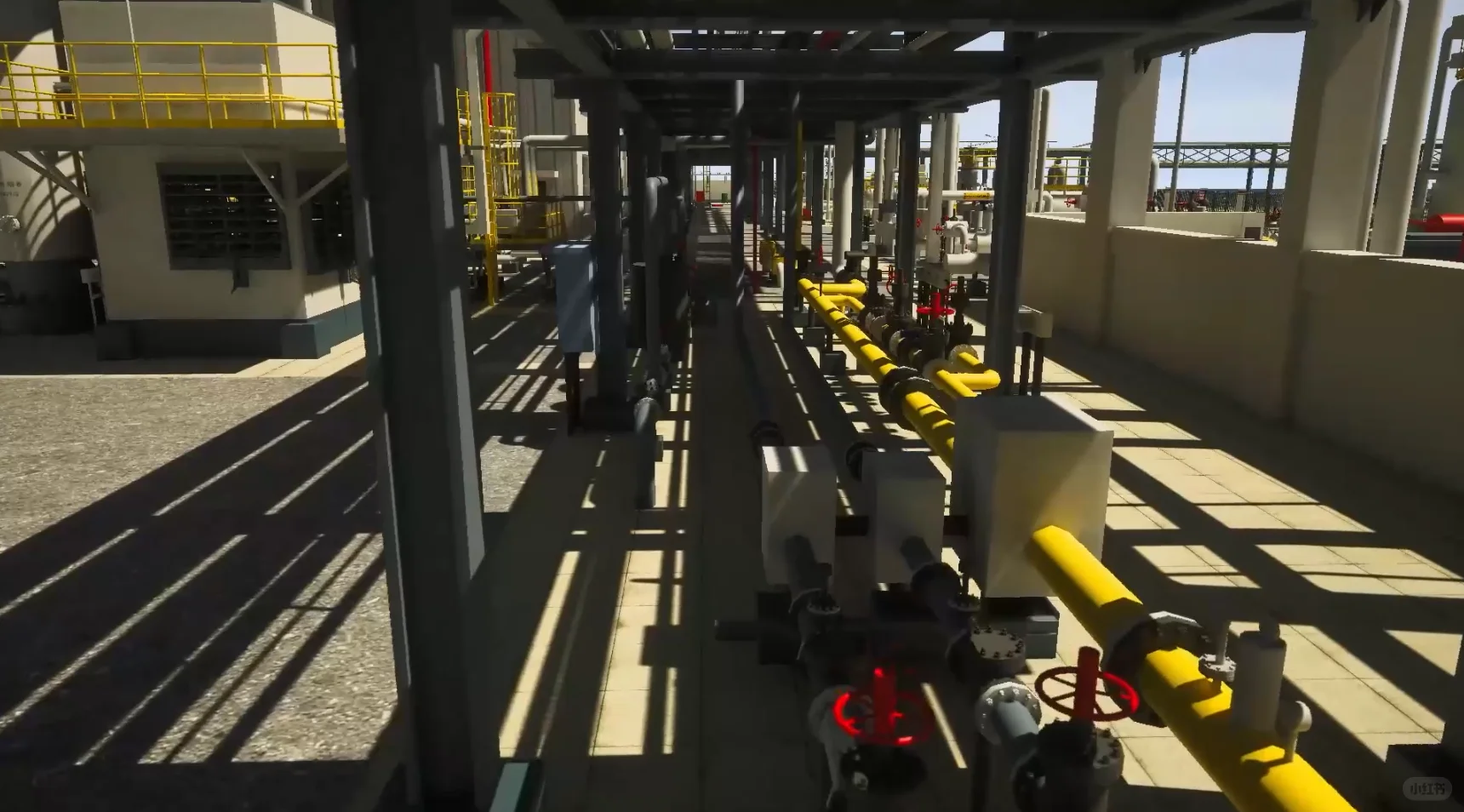 ?燃气厂，三维扫描建模?