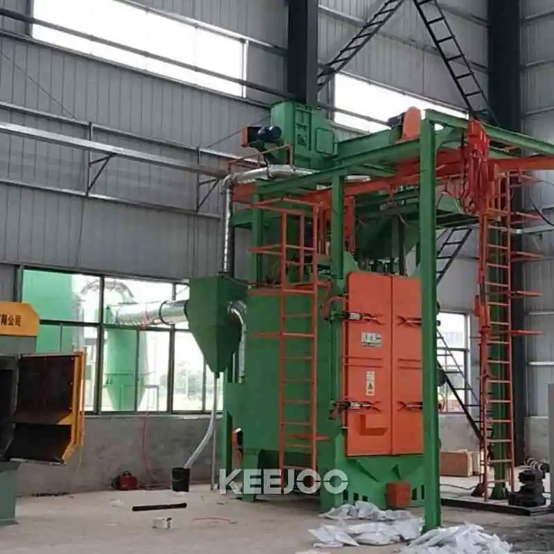 吊钩抛丸机--成品细节展示