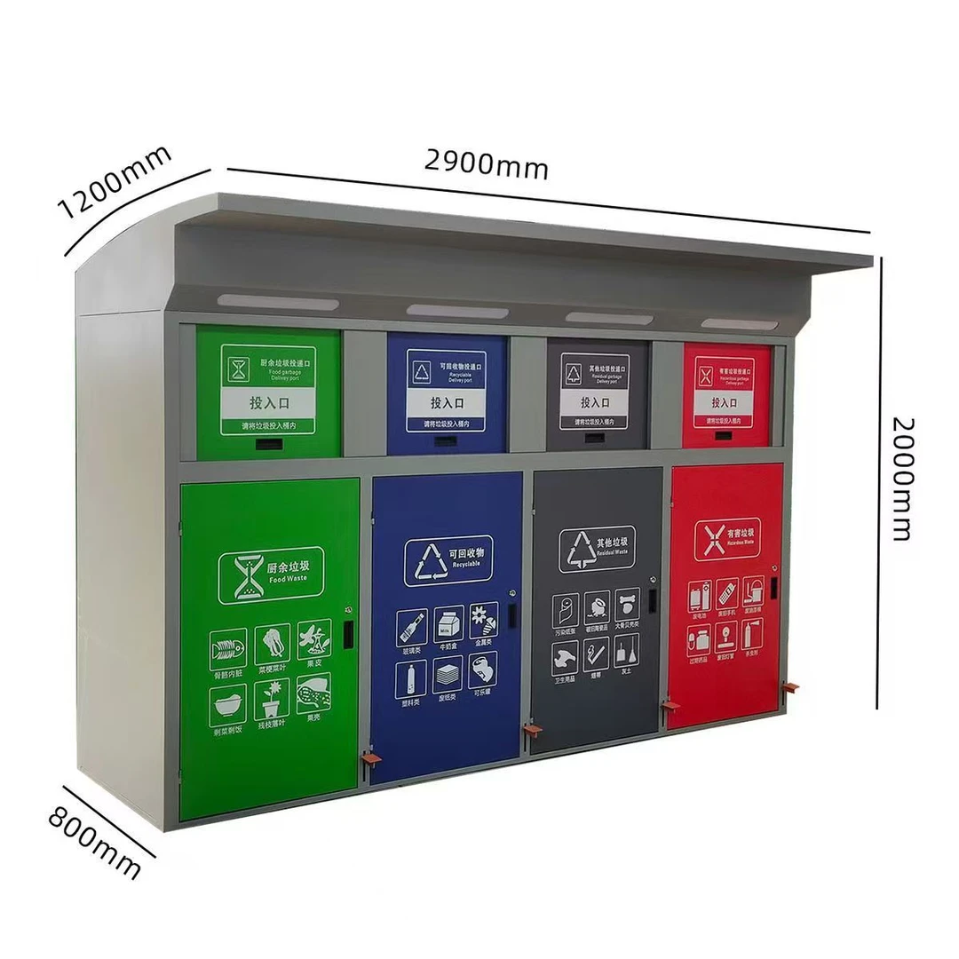 垃圾分类难题何解？高品质户外垃圾箱