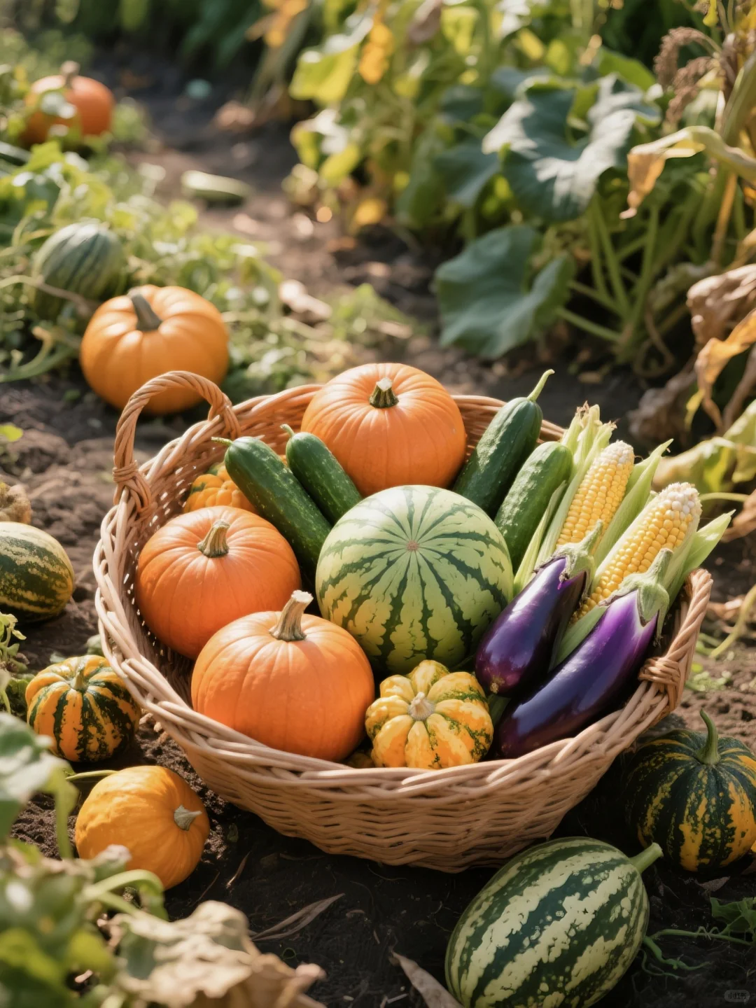 立秋，瓜果飘香，丰收在望