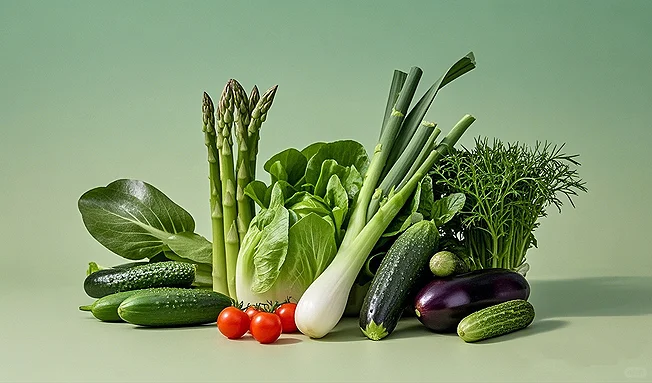 绿色有机蔬菜 二