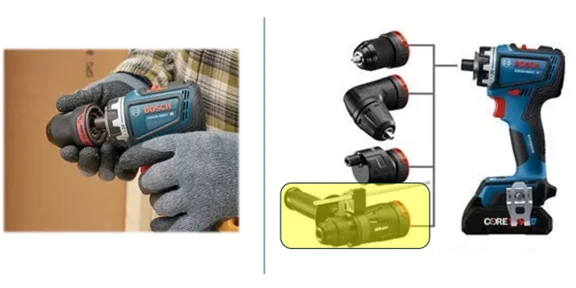 分身有术！博世BOSCH上市新款电钻五合一