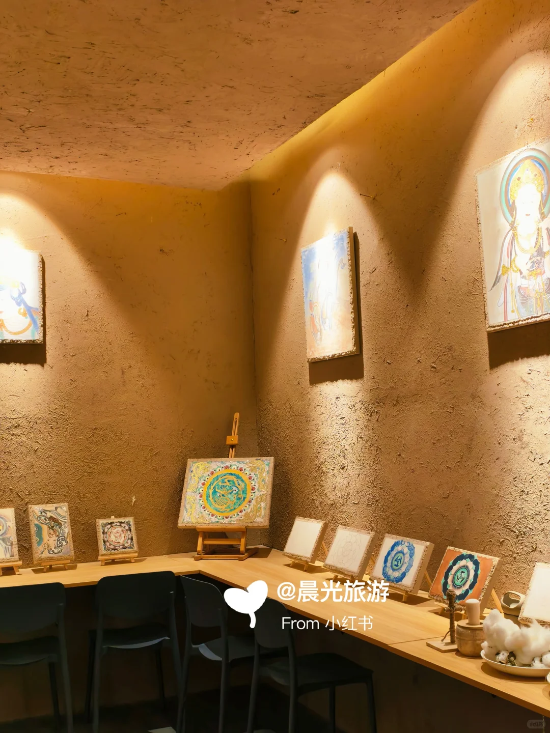 敦煌壁画临摹研学｜触摸历史的非遗手作课