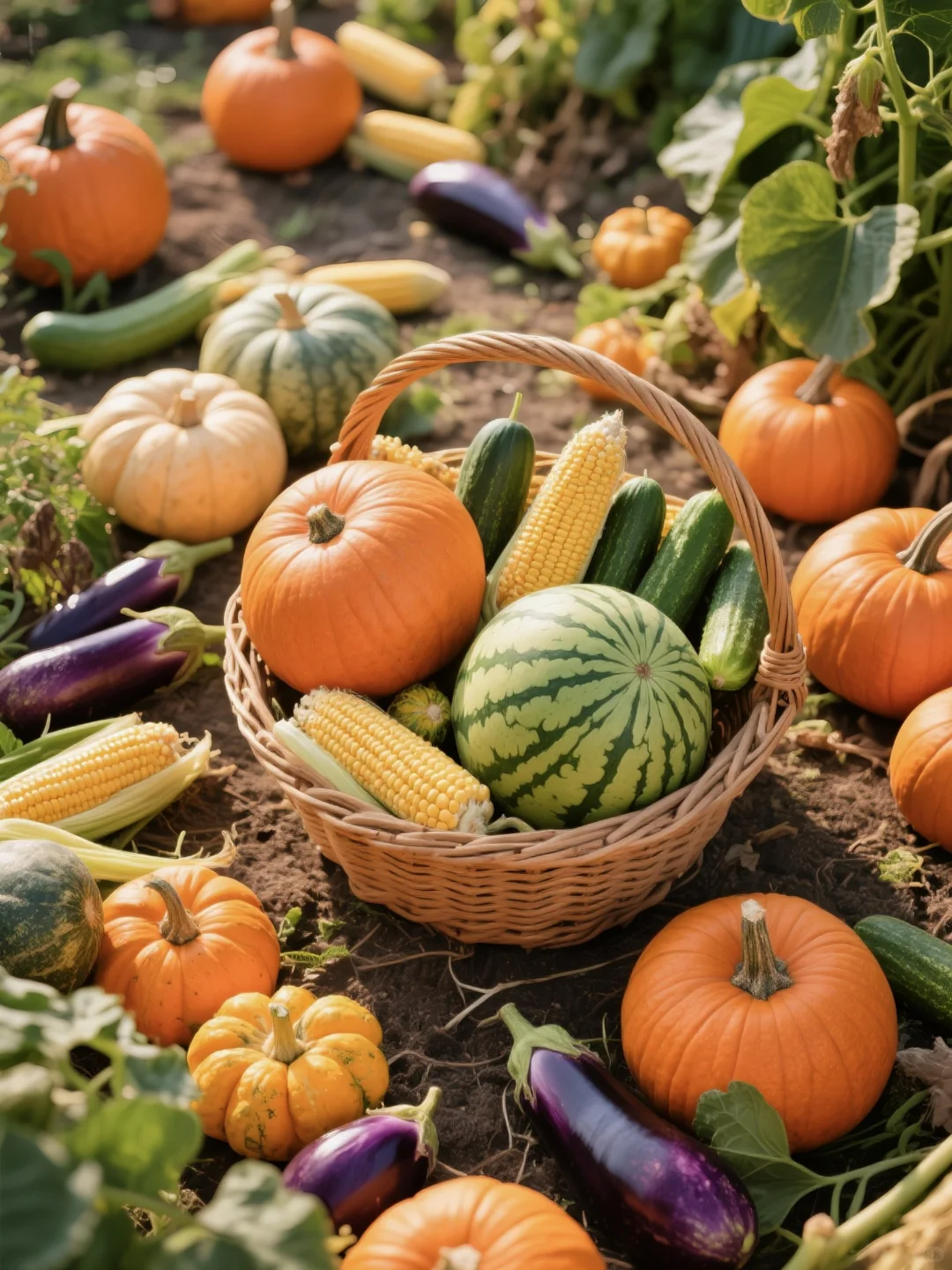 立秋，瓜果飘香，丰收在望