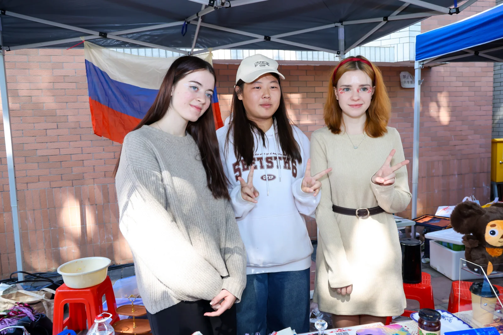 今天的国际文化节！