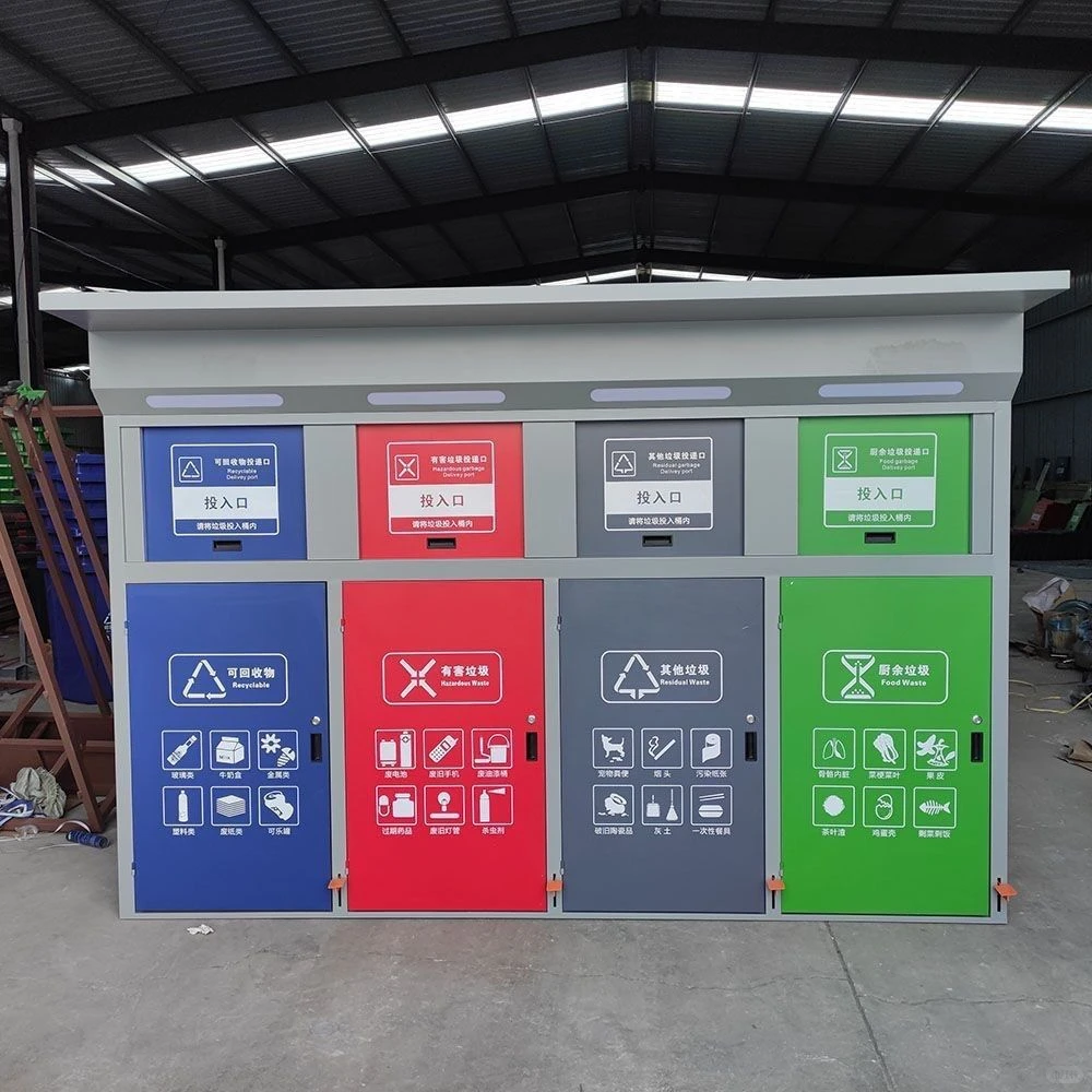 垃圾分类难题何解？高品质户外垃圾箱