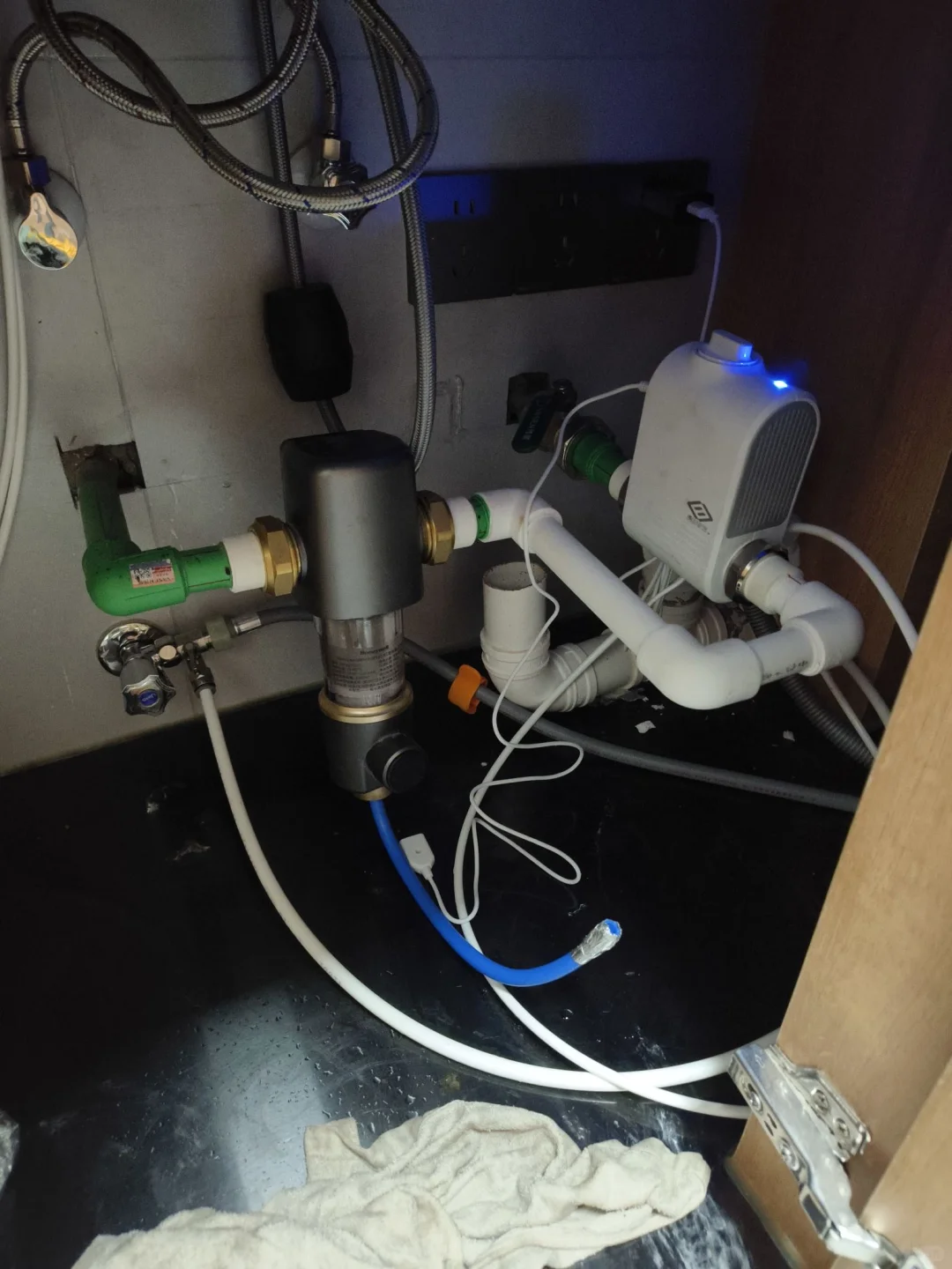 强烈推荐大家安装漏水保护器！!