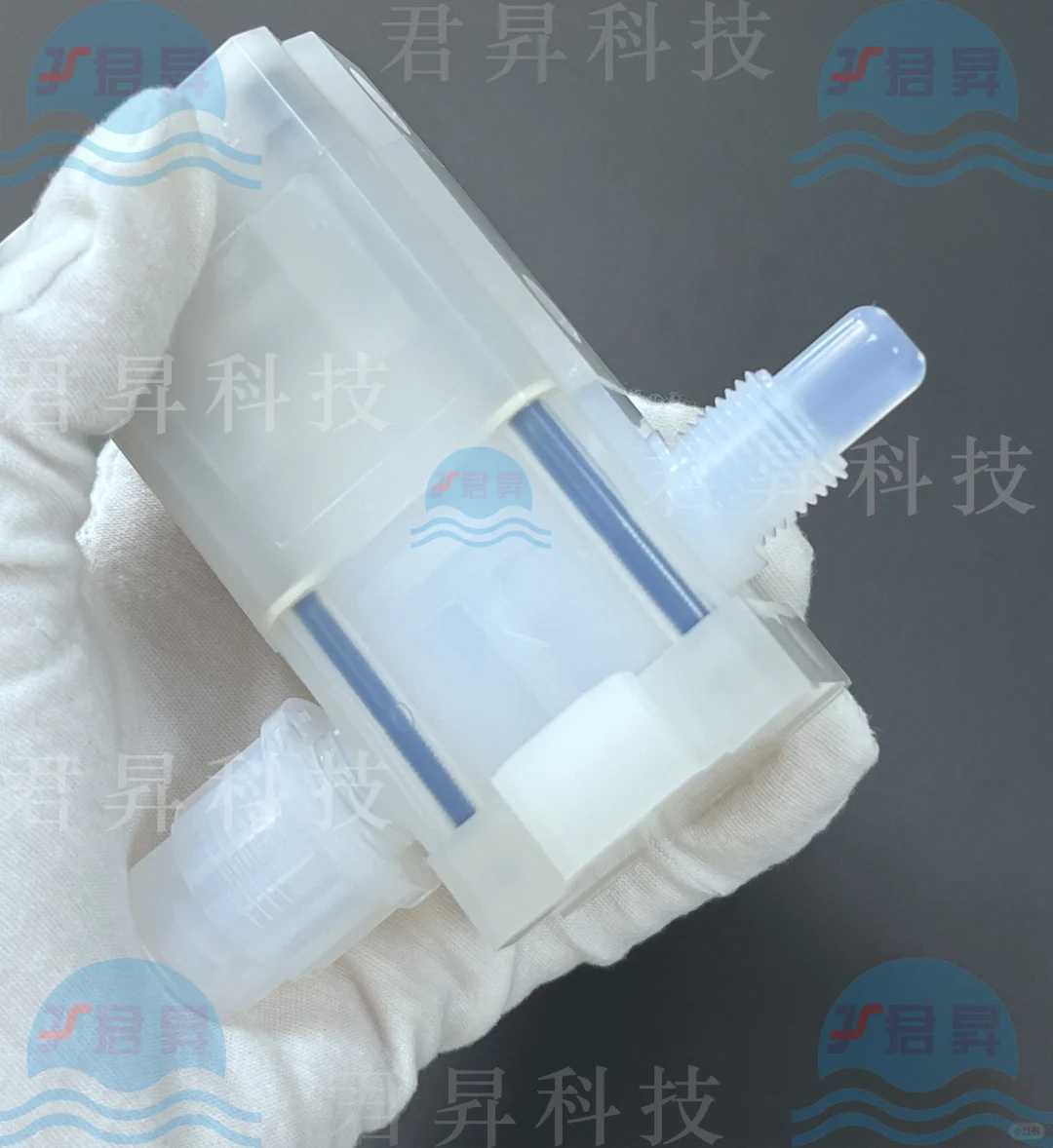 君昇科技PFA气动隔膜阀生产线的智能控制