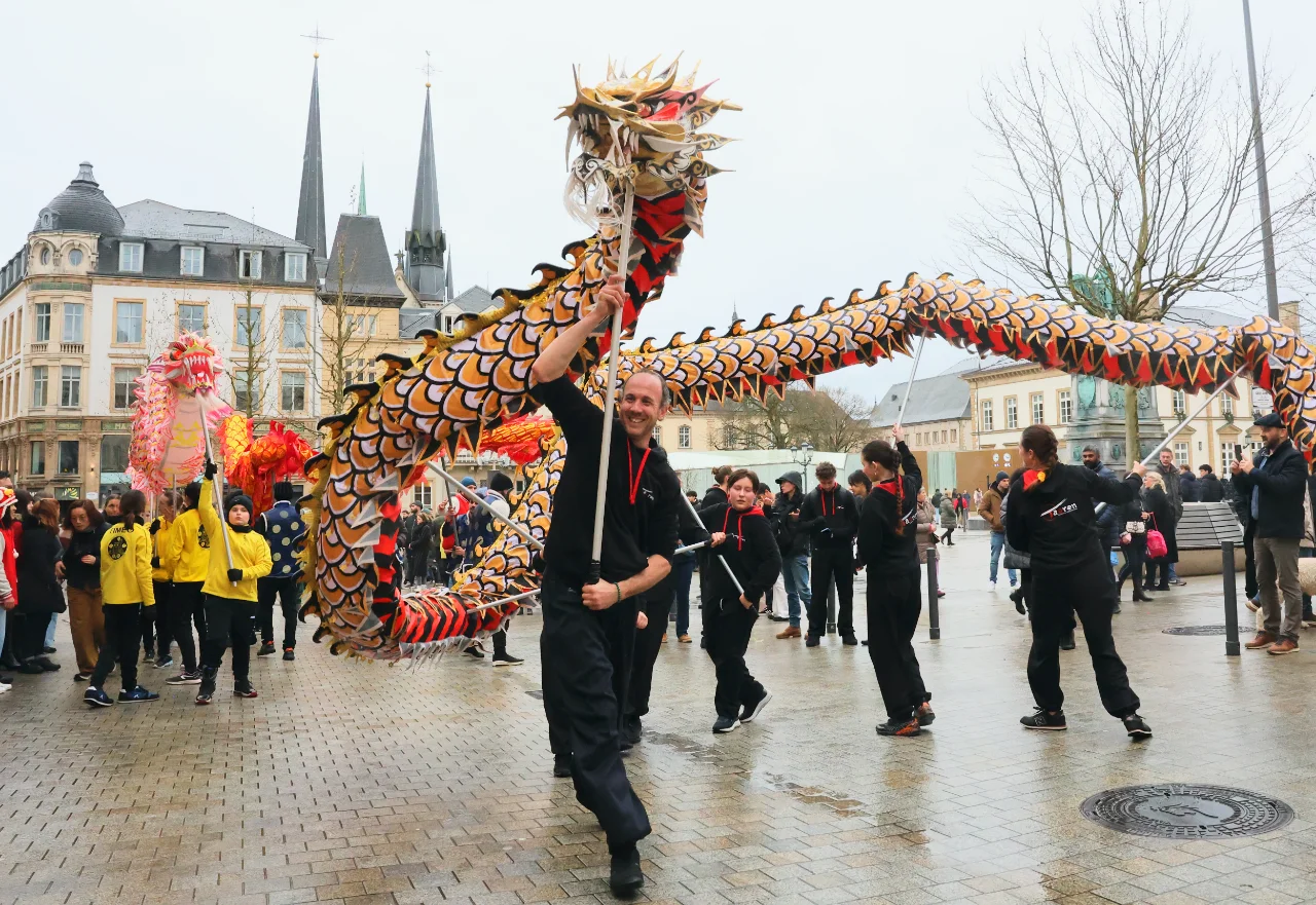 老外欢度中国新年