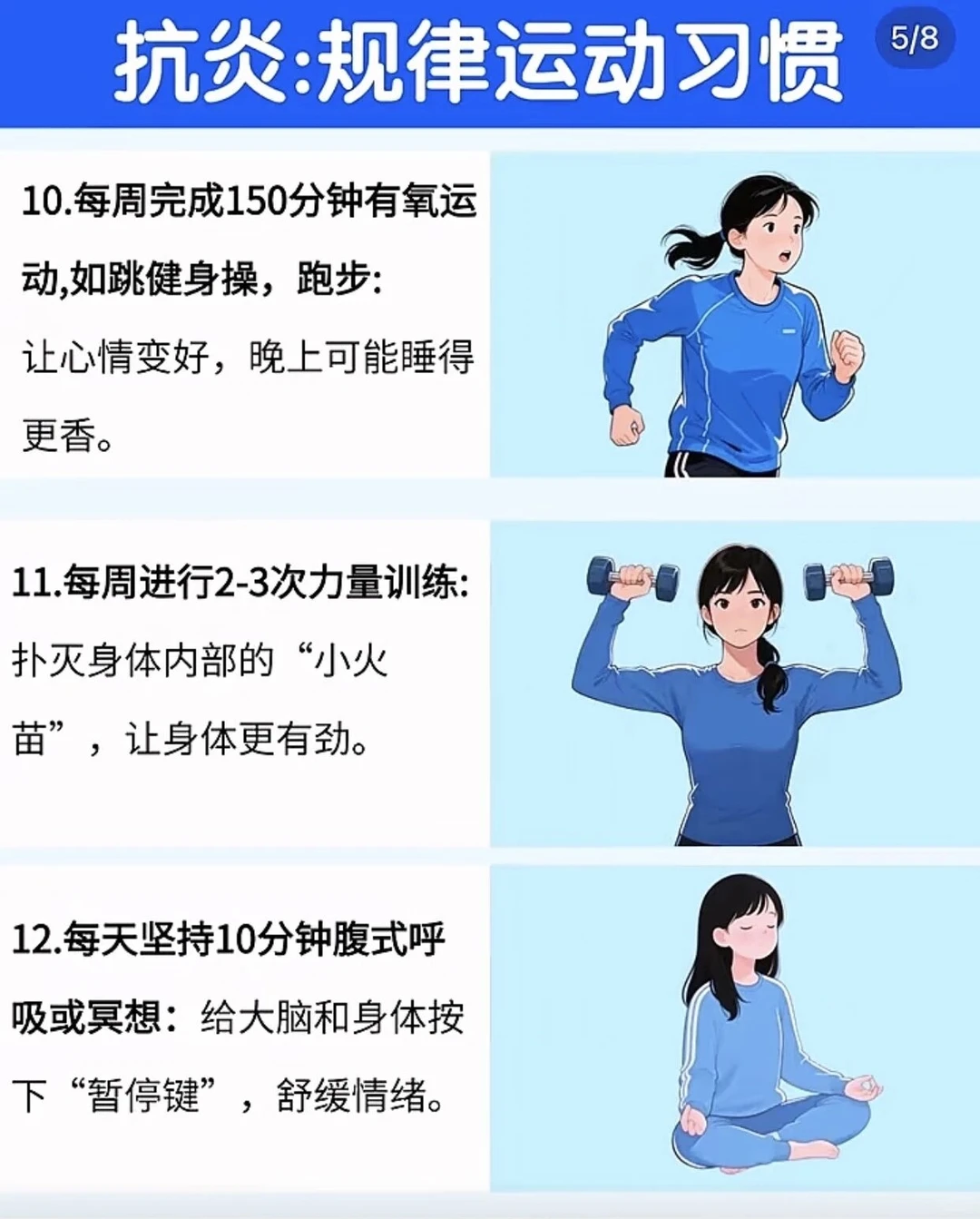 健康的抗炎生活习惯