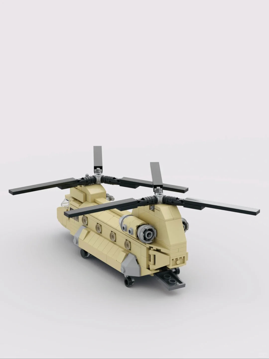 乐高moc运输直升机