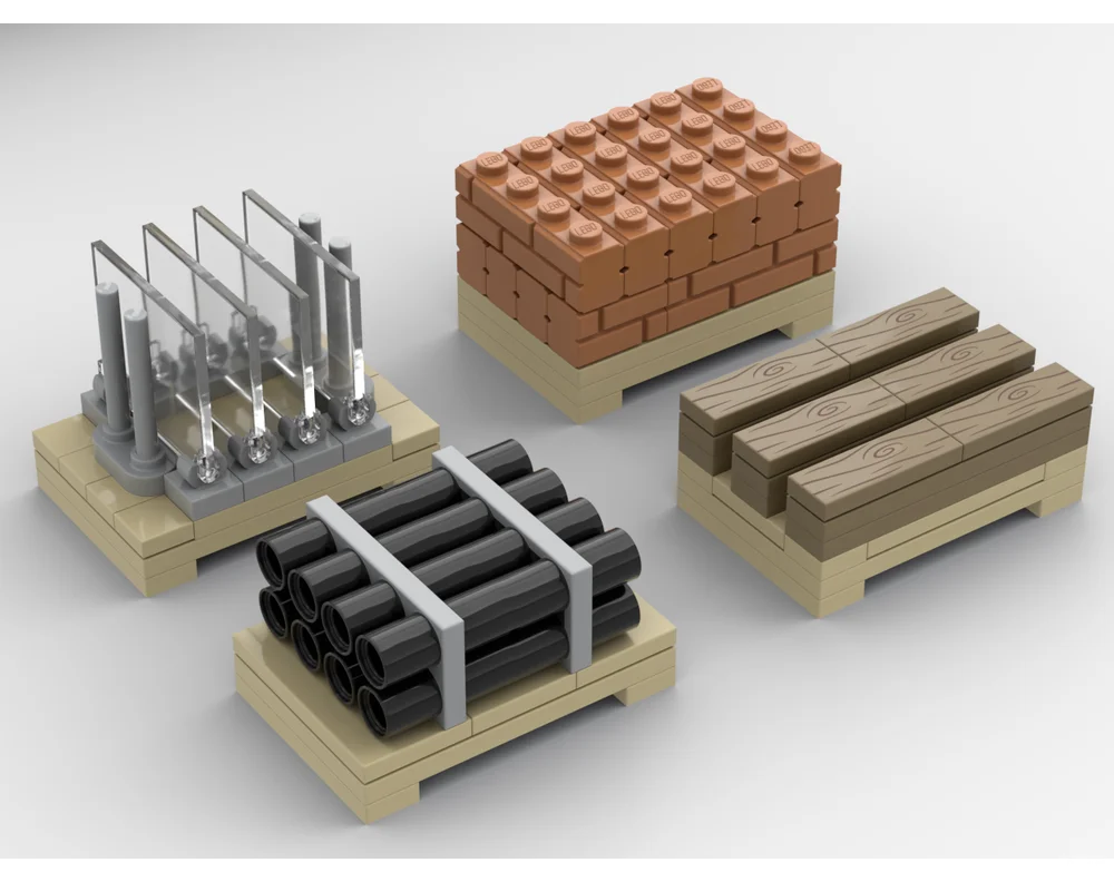 积木城市2️⃣6️⃣7️⃣5️⃣ 货运列车车厢