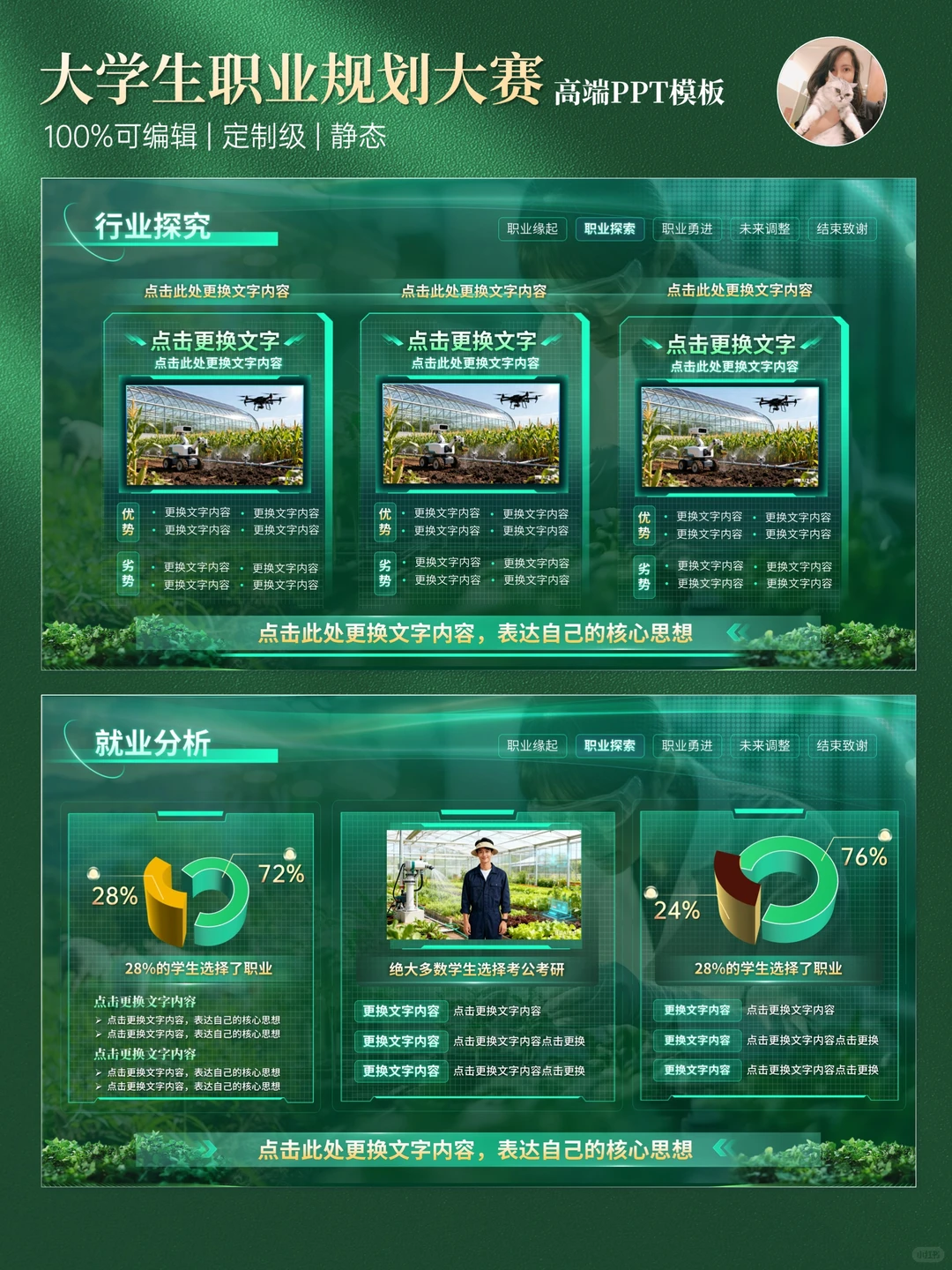 ? 职规PPT：评委如何看我的未来农业观