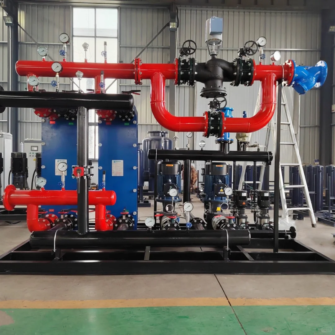 板式换热器机组的结构