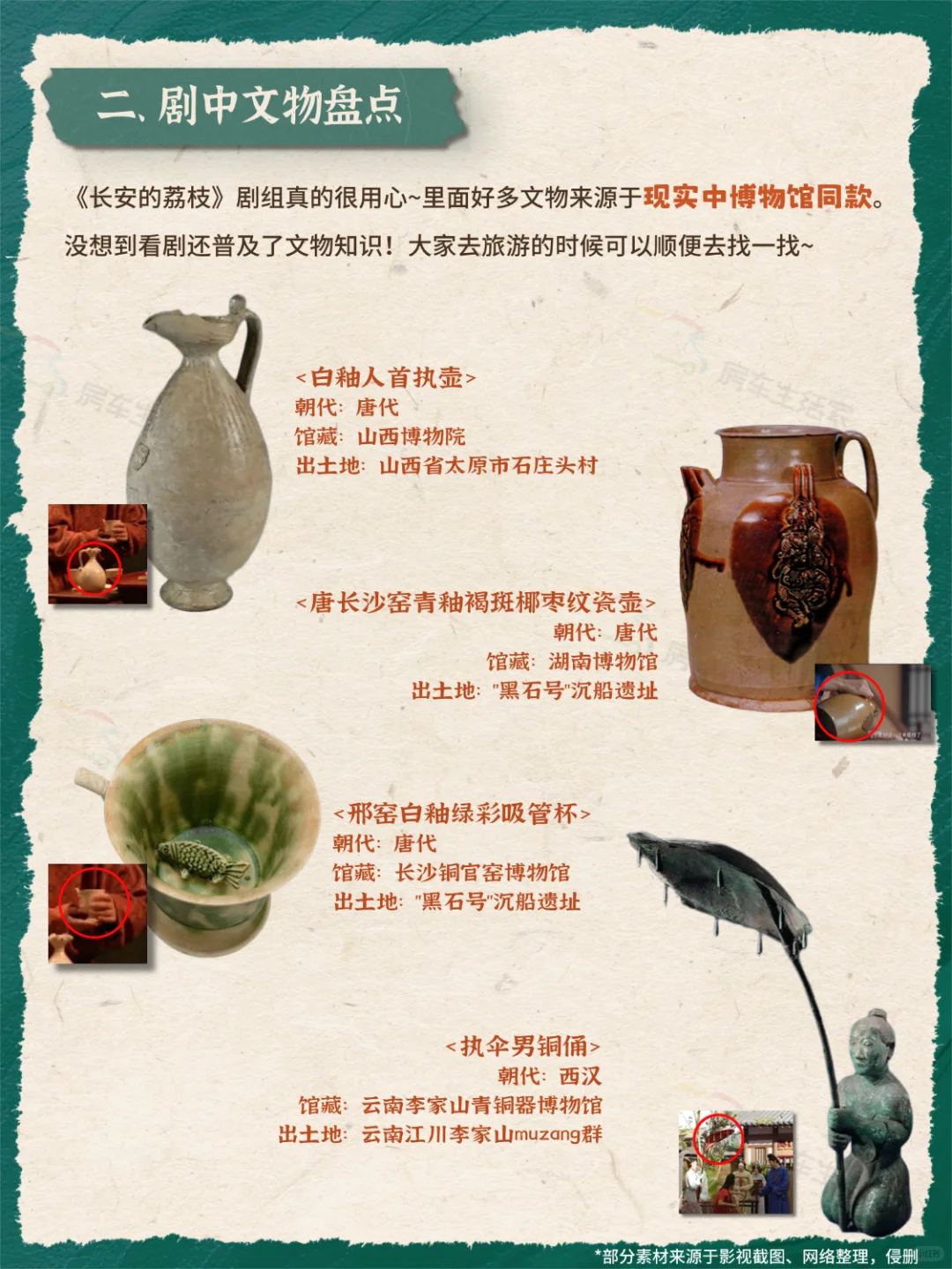 长安的荔枝?剧中文物?美食&路线同款