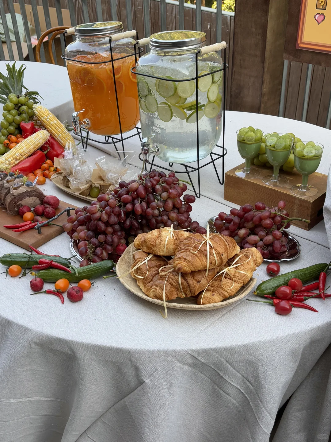 给嫡长闺设计的农作物婚礼