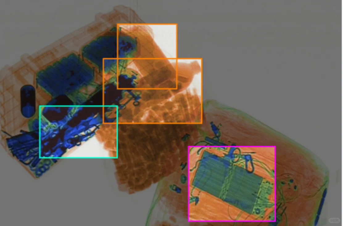 智慧安防识别数据集 地铁安检XRAY图像识别