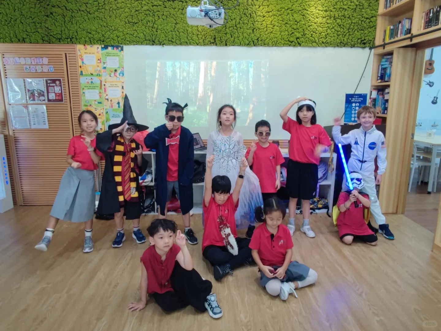 HWA 国际学校多彩的校园变装日