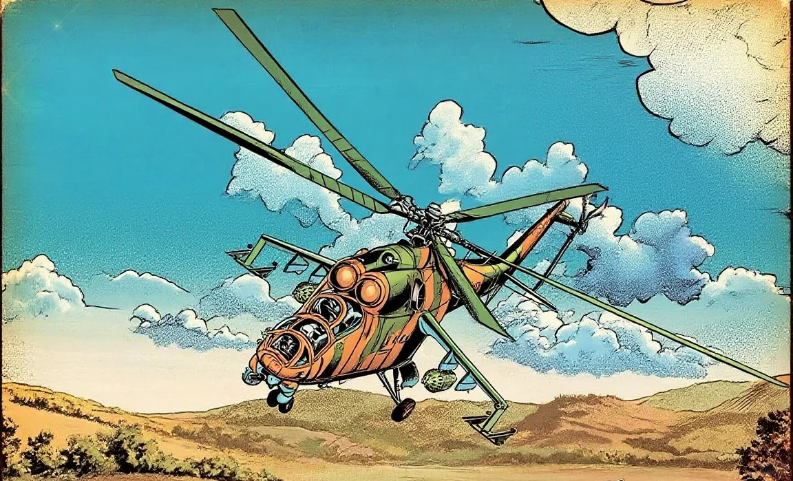 俄乌战争中的苏联老兵——米24武直作战纪实