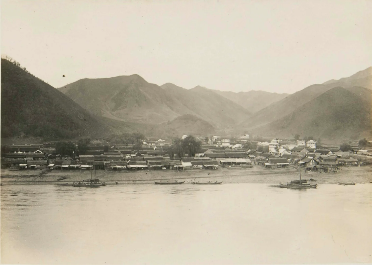 百年前的鸭绿江水运