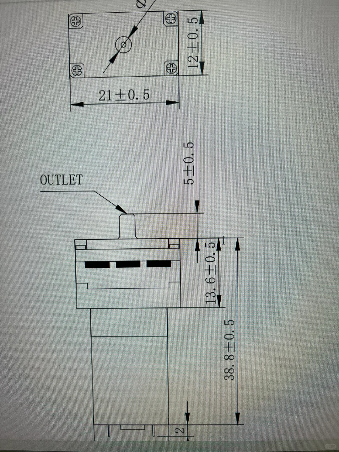370 微型气泵气阀