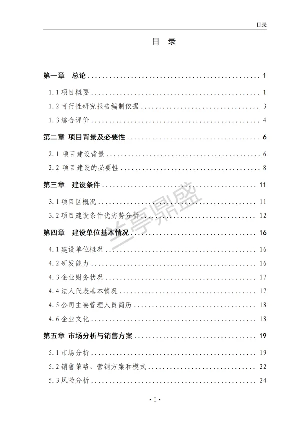 水果、蔬菜深加工项目可研报告