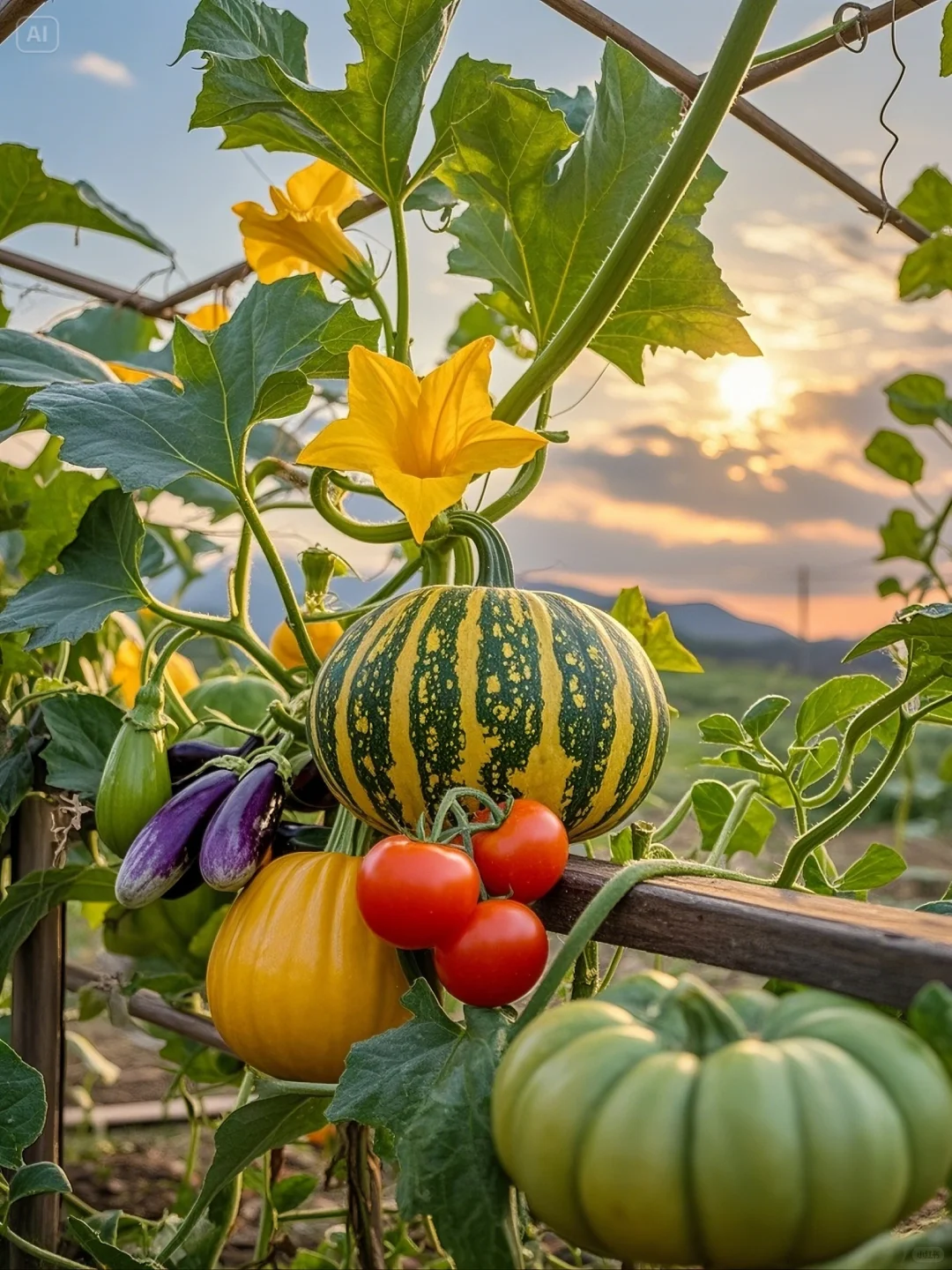 早安 菜园蔬菜新鲜吧