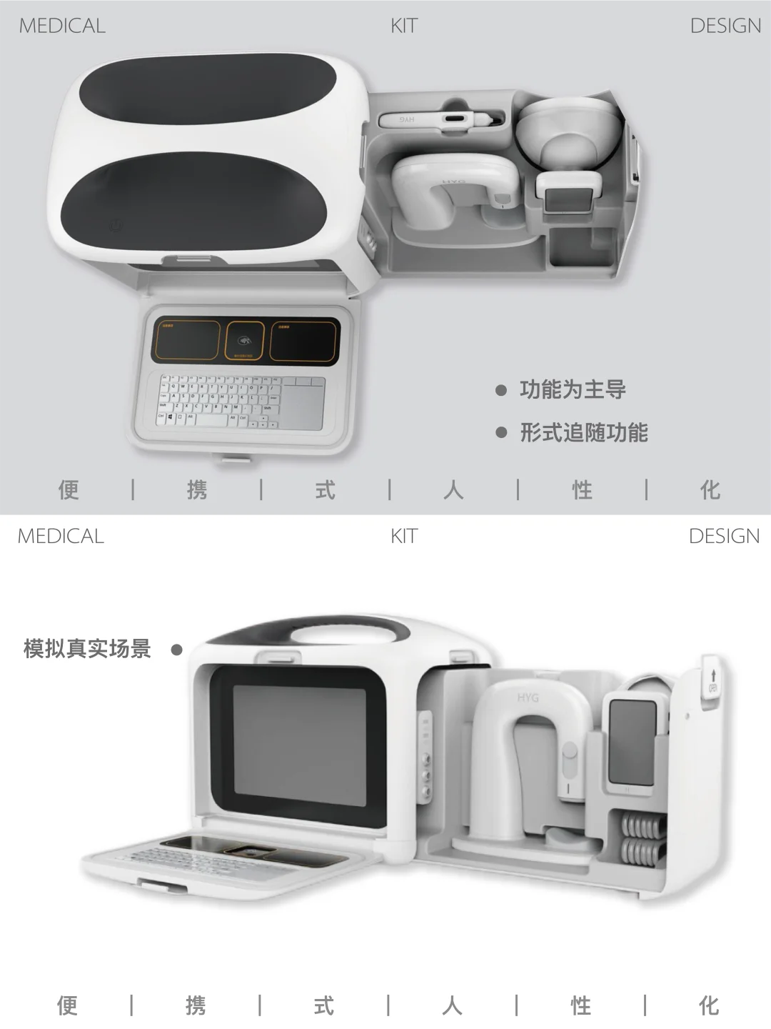 洛可可医疗产品设计｜聚焦中医便捷诊疗箱