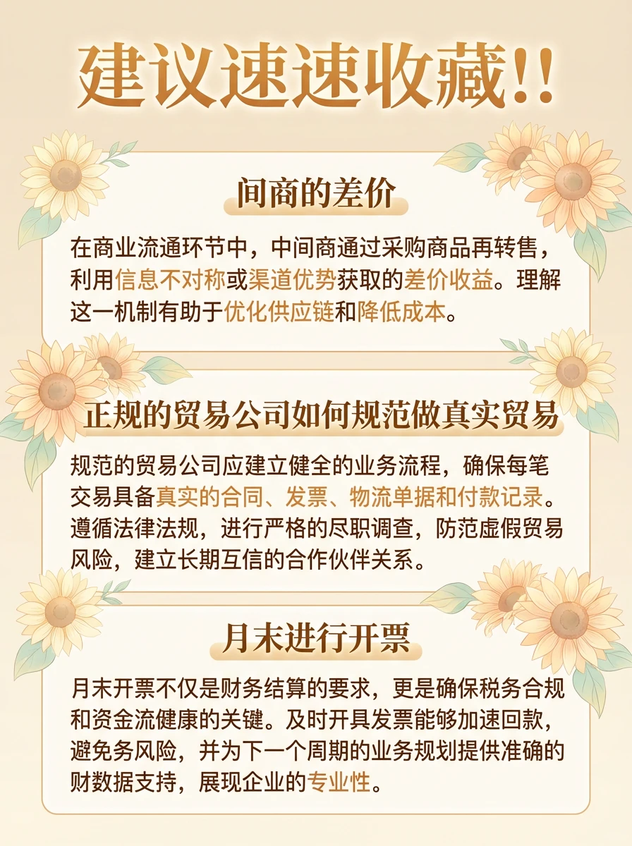 贸易增量不踩坑指南