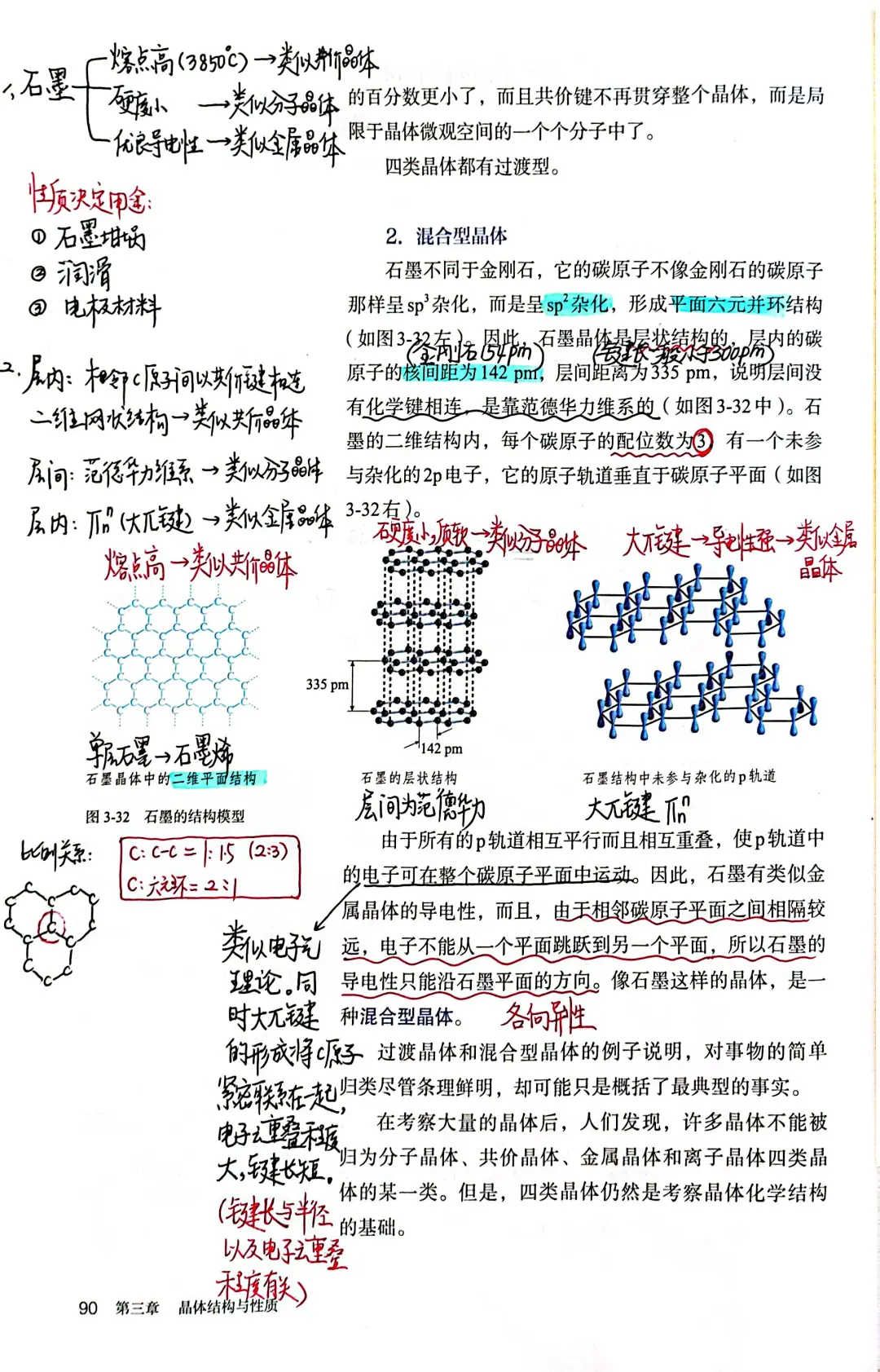 人教版高中化学选二教材90-91页