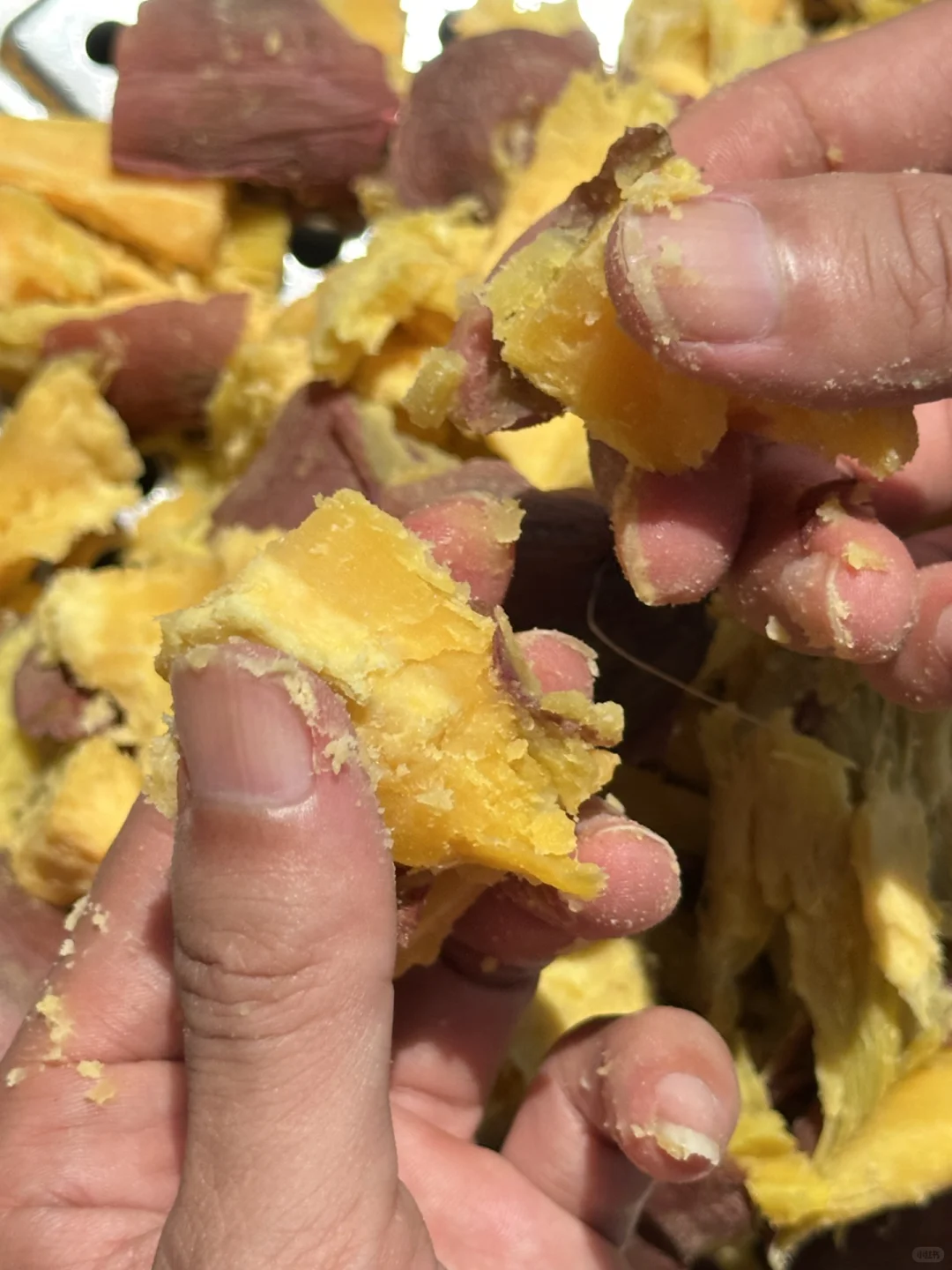 在夏天就能吃到干噎红薯的快乐谁懂啊 ！☀️?