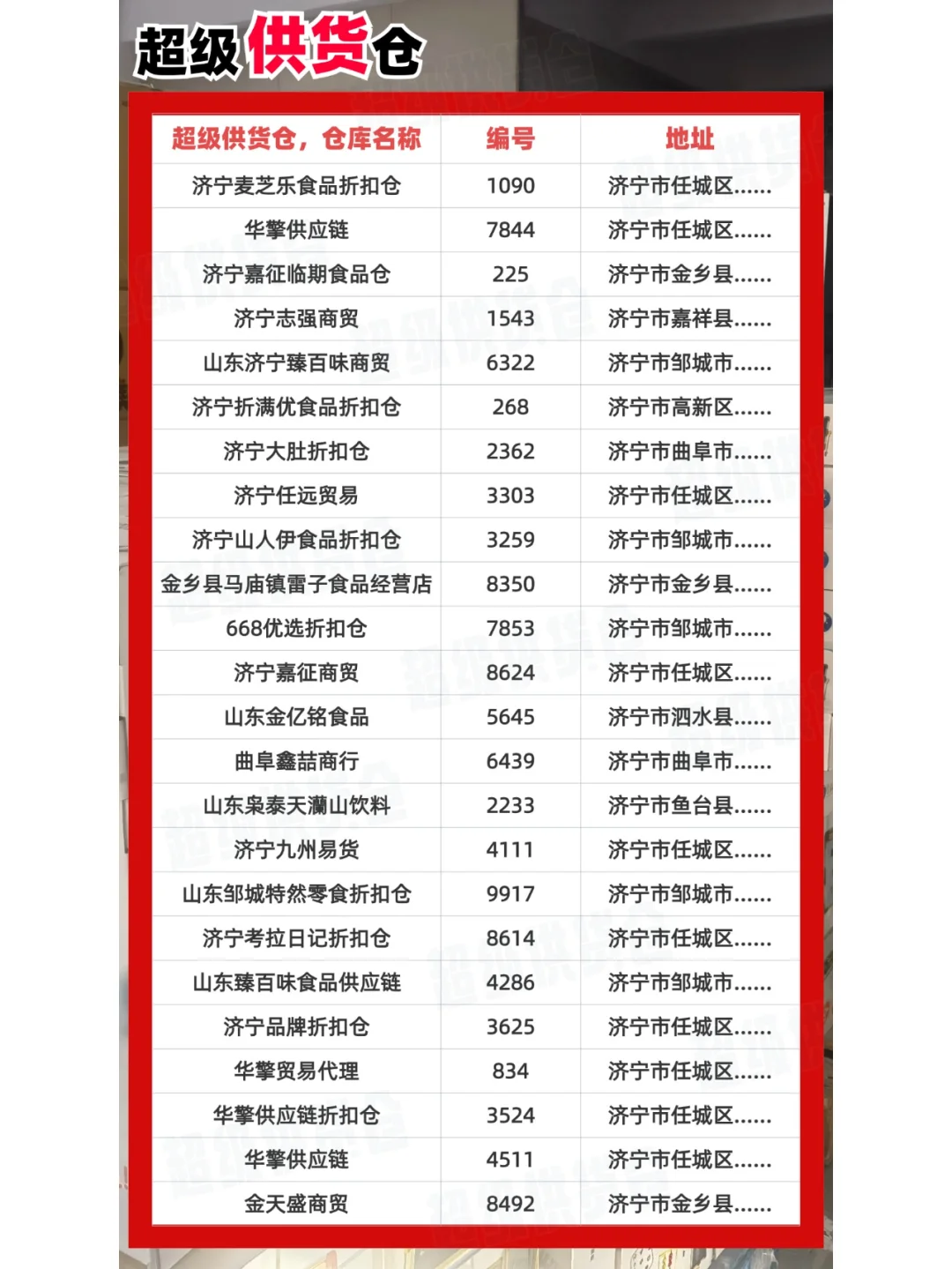 山东济宁如何找临期食品批发渠道？