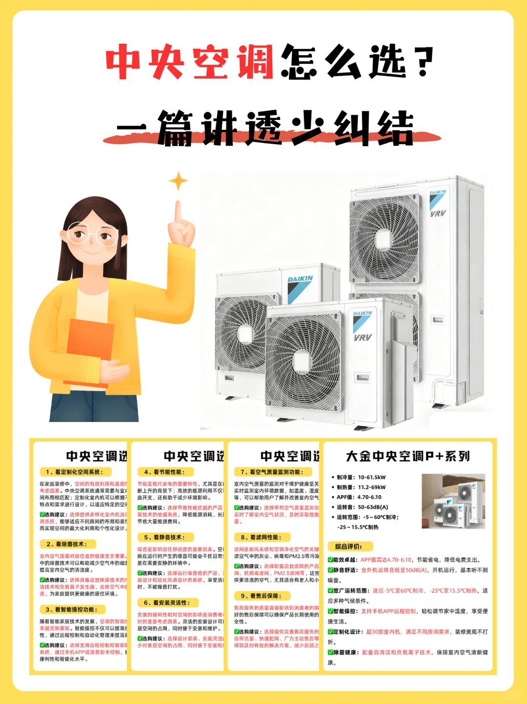 装修选中央空调必看，新手也能轻松挑对