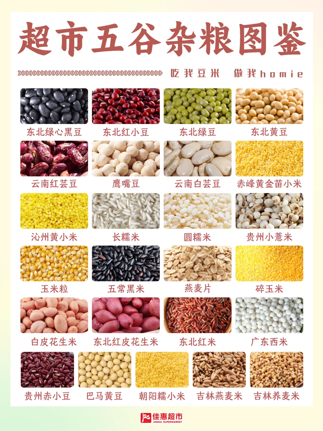 超市五谷杂粮图鉴?美味做法一站解决?