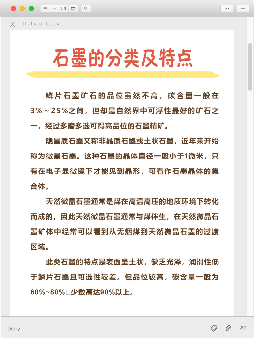 ?解锁石墨的分类与独特魅力✨