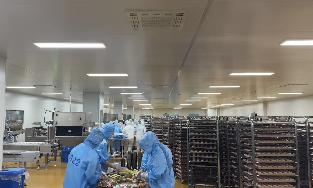 在一个中高端的月饼工厂上班的，提醒你们❗