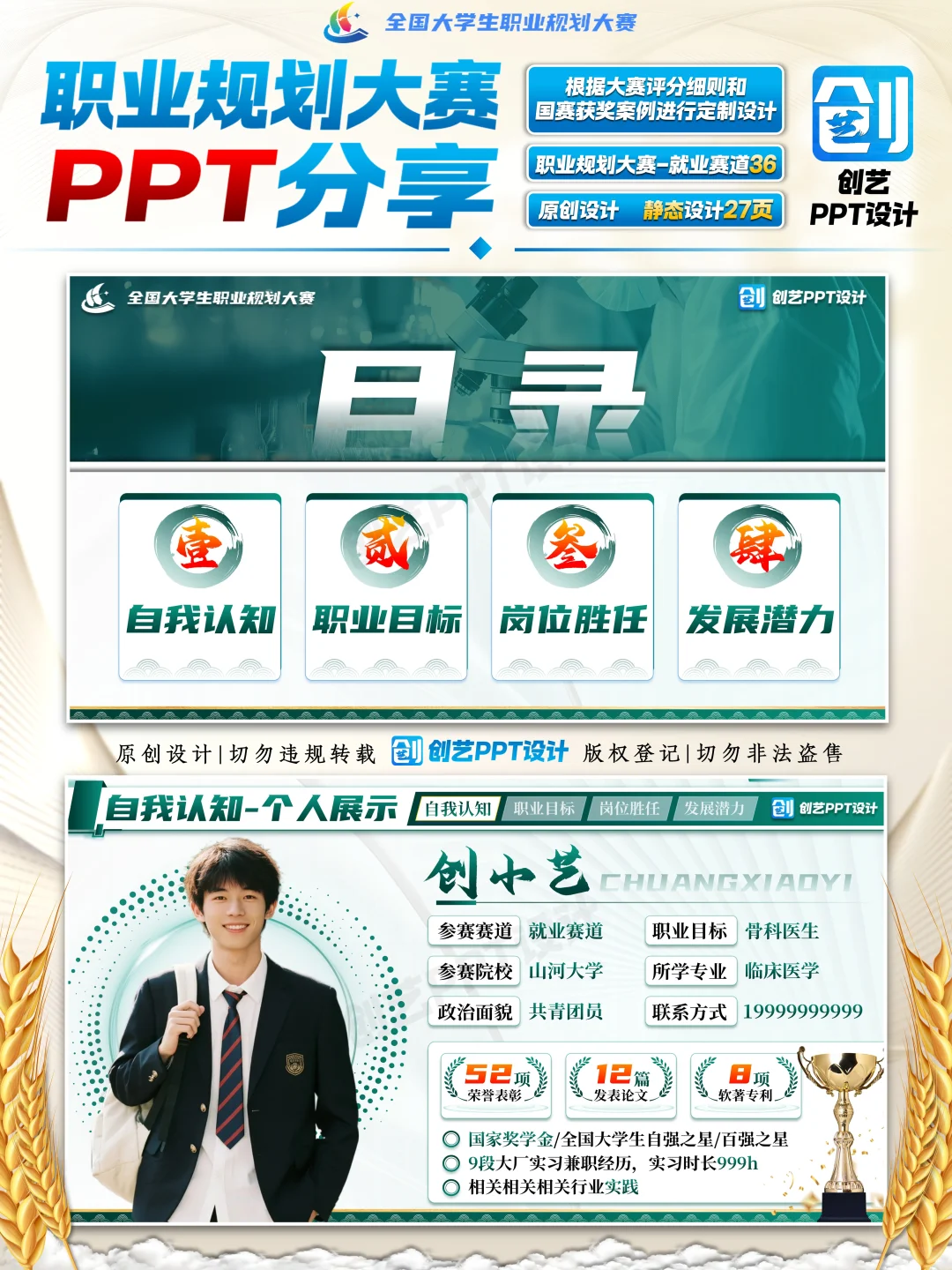 电商主理人职业规划之路ppt?职规赛ppt