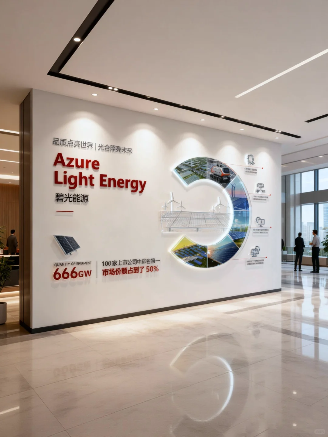 新能源人都在找的科技文化墙✨