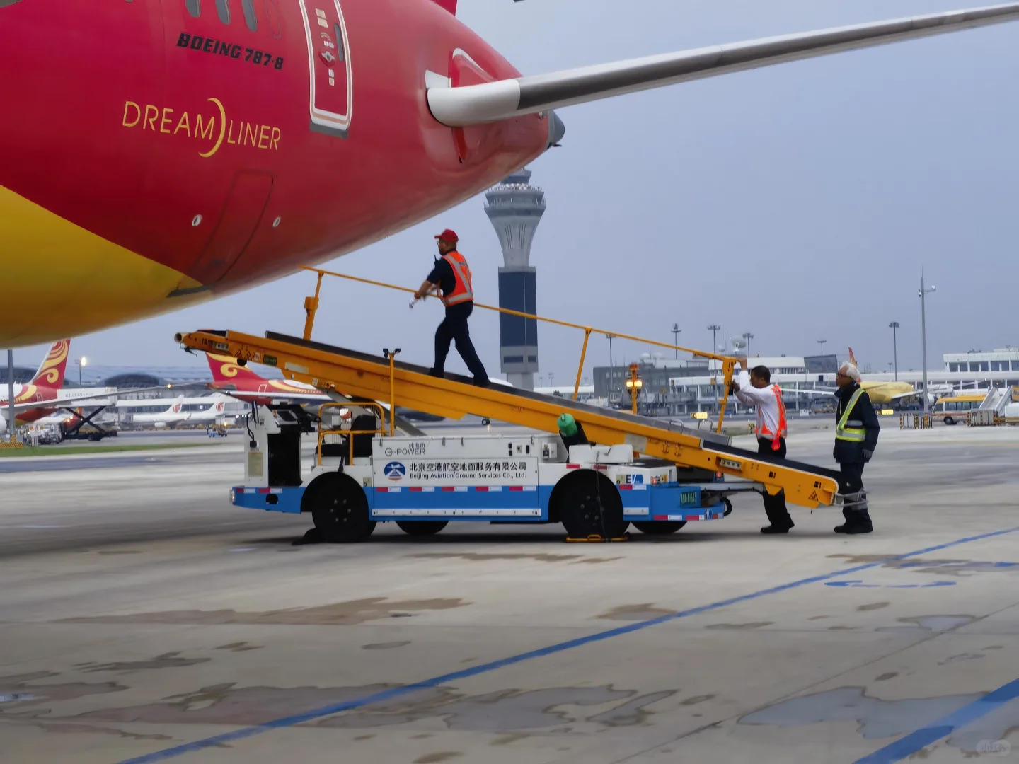 机场特种车辆来一波