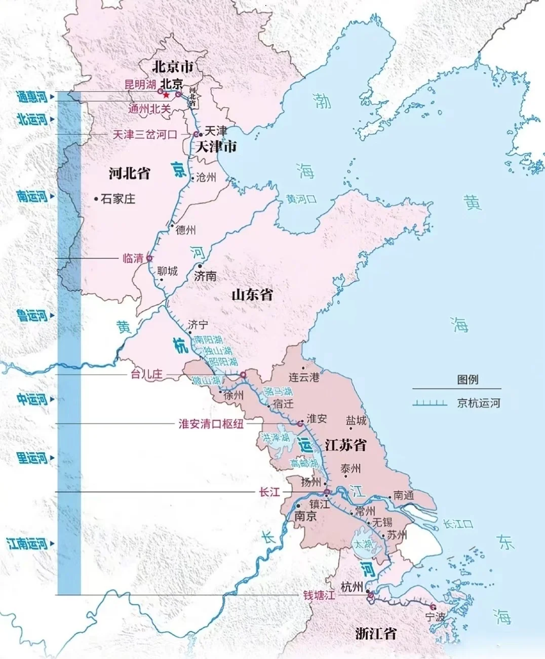 京杭大运河：中国古代的水利奇迹