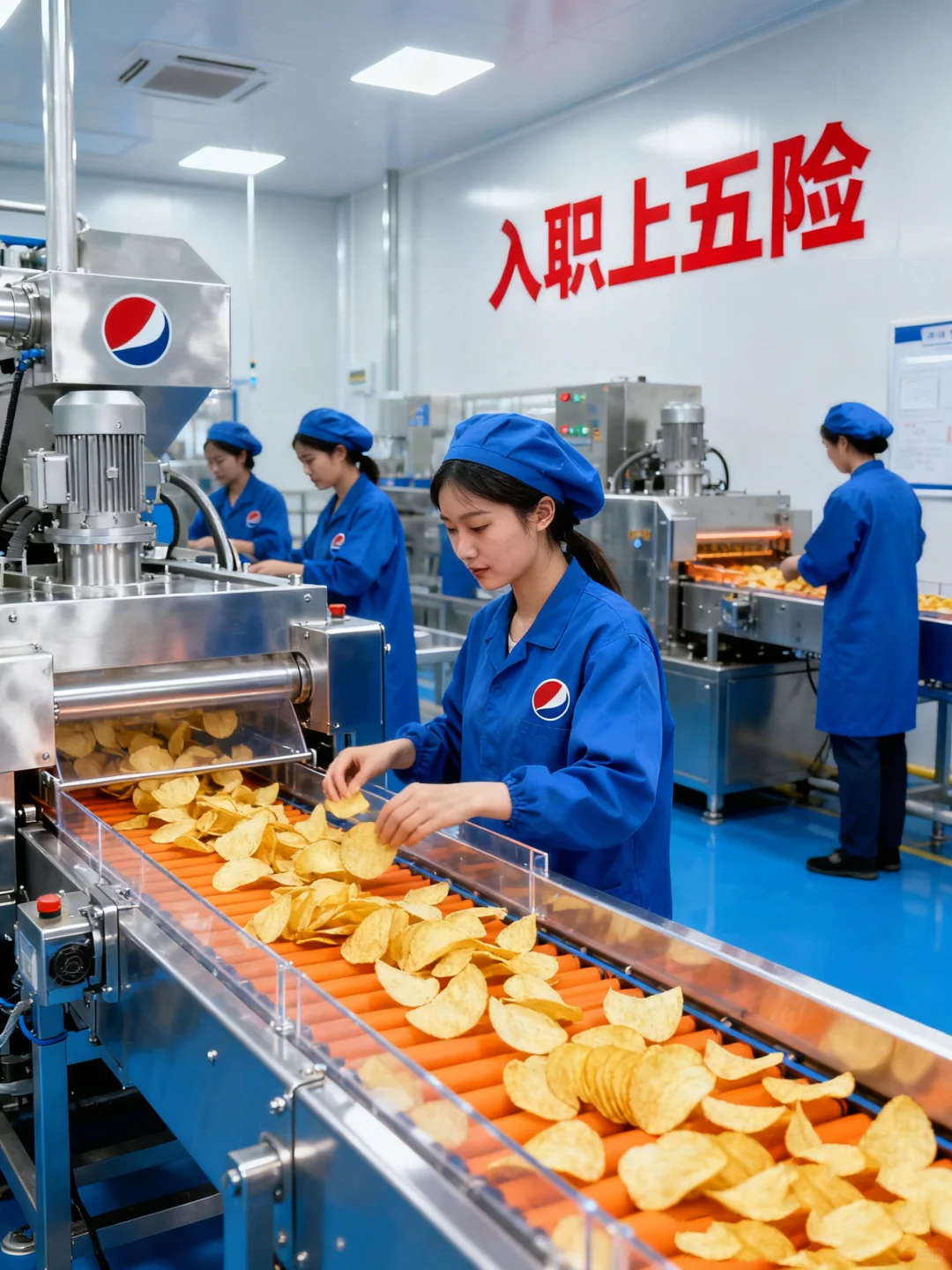 百事薯片大兴工厂热招，工作轻松，福利好！