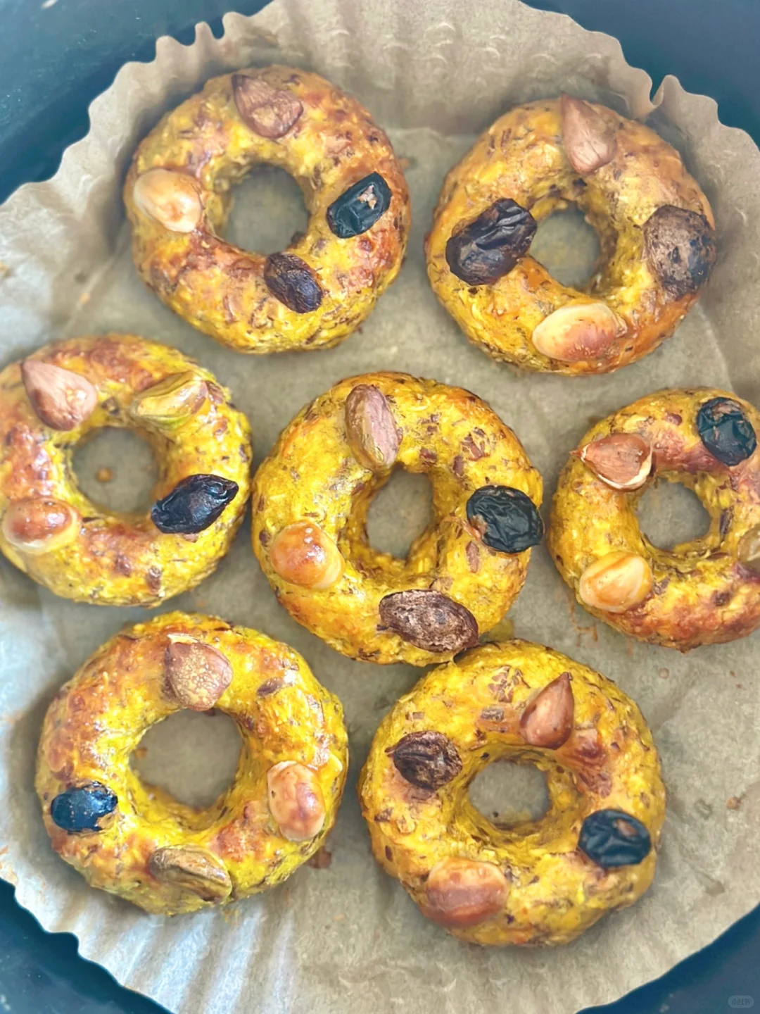 低卡低脂，坚果南瓜麦片圈，好吃又健康