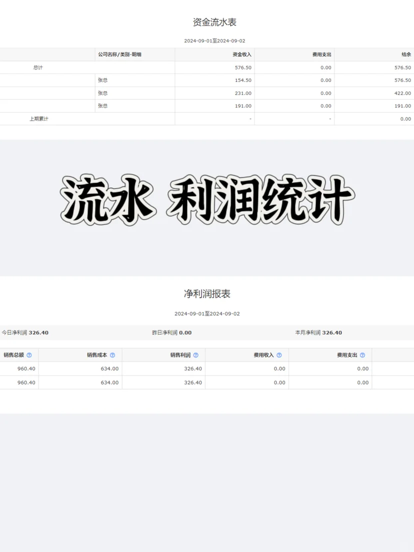 第一次见这么完整的进销存系统，超级好用