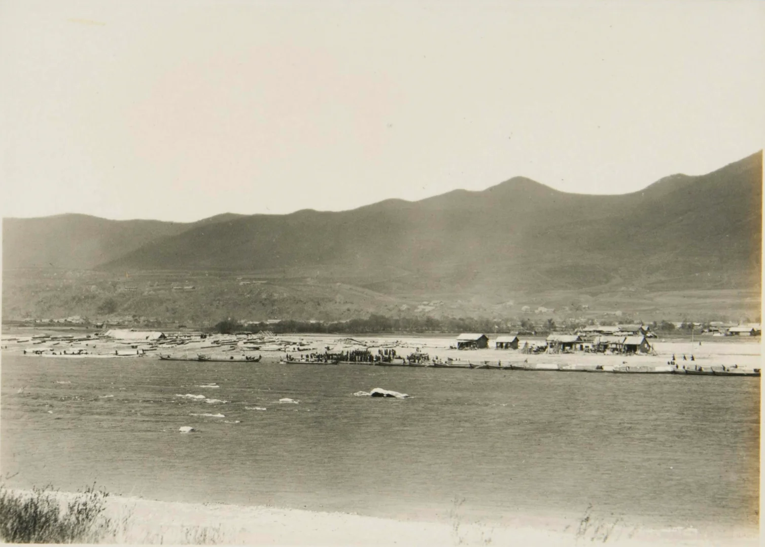 百年前的鸭绿江水运