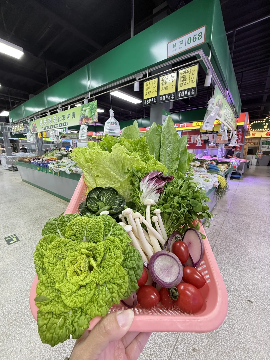 就这!!菜市场的菜?我当时就涮了