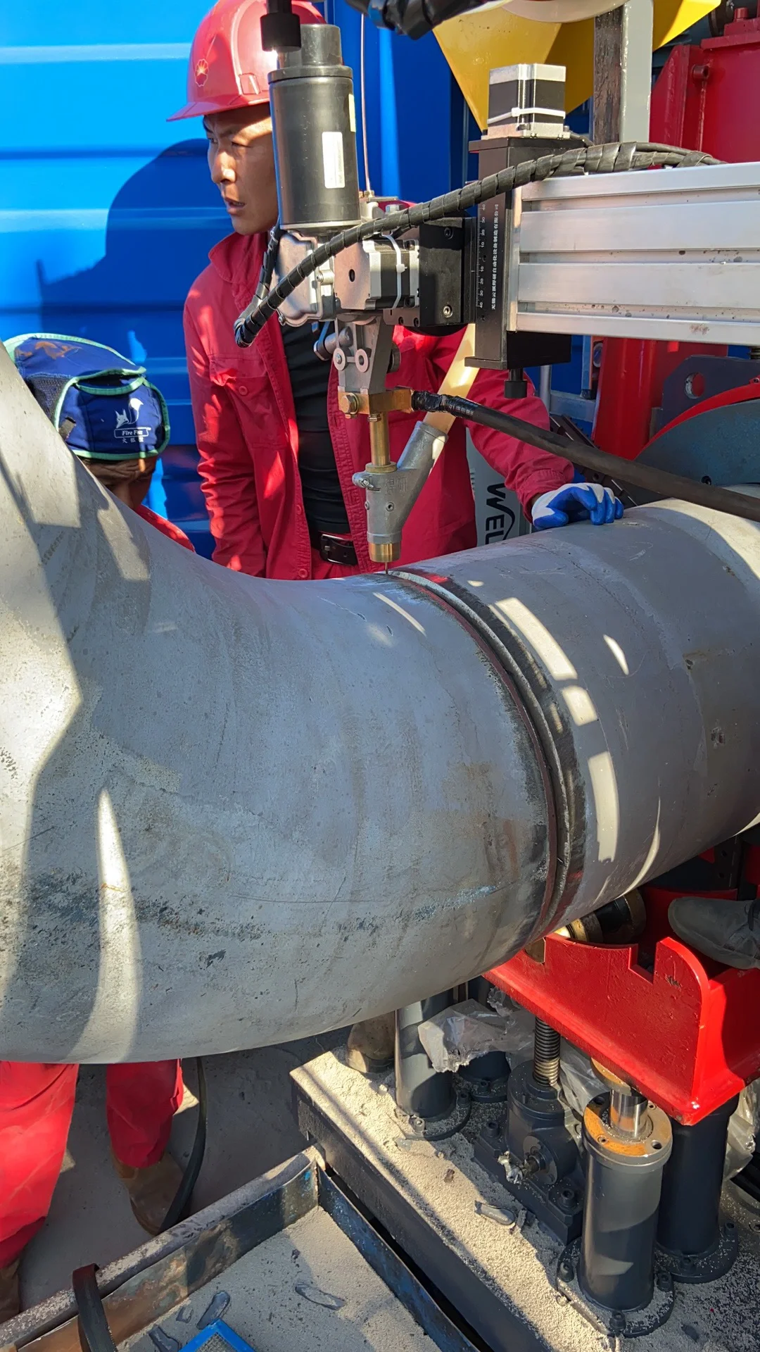 自动化焊接设备，预制管道焊接