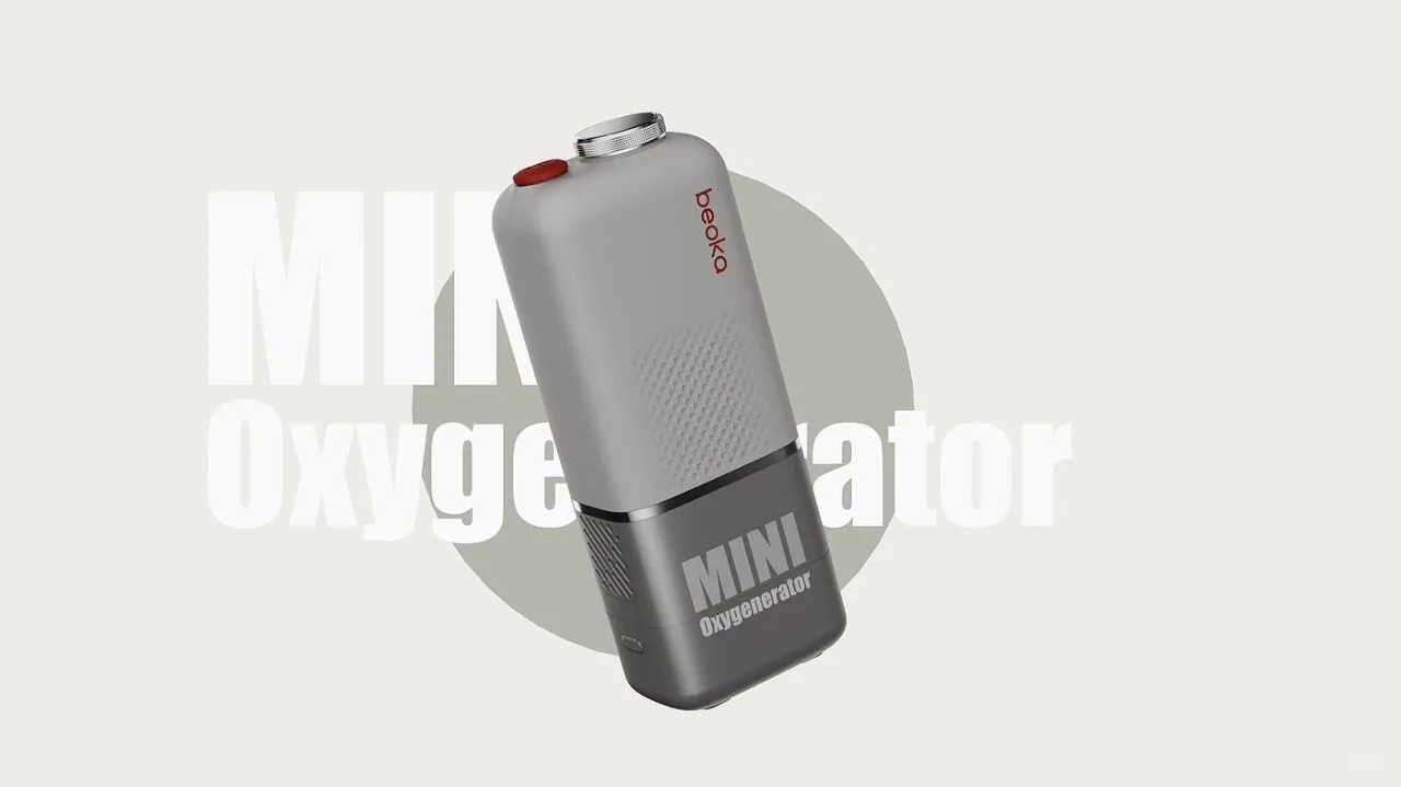 小巧便携水杯便携制氧机 | 设计案例分享